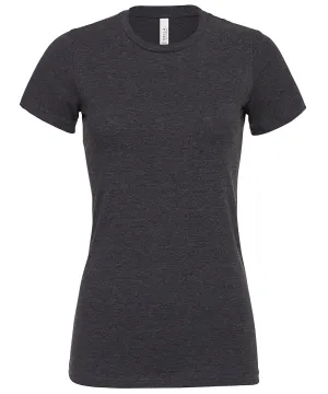 Womens relaxed Jersey short sleeve tee | Dark Grey Heather