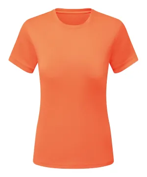 Womens TriDri® textured recycled tee | Lightning Orange