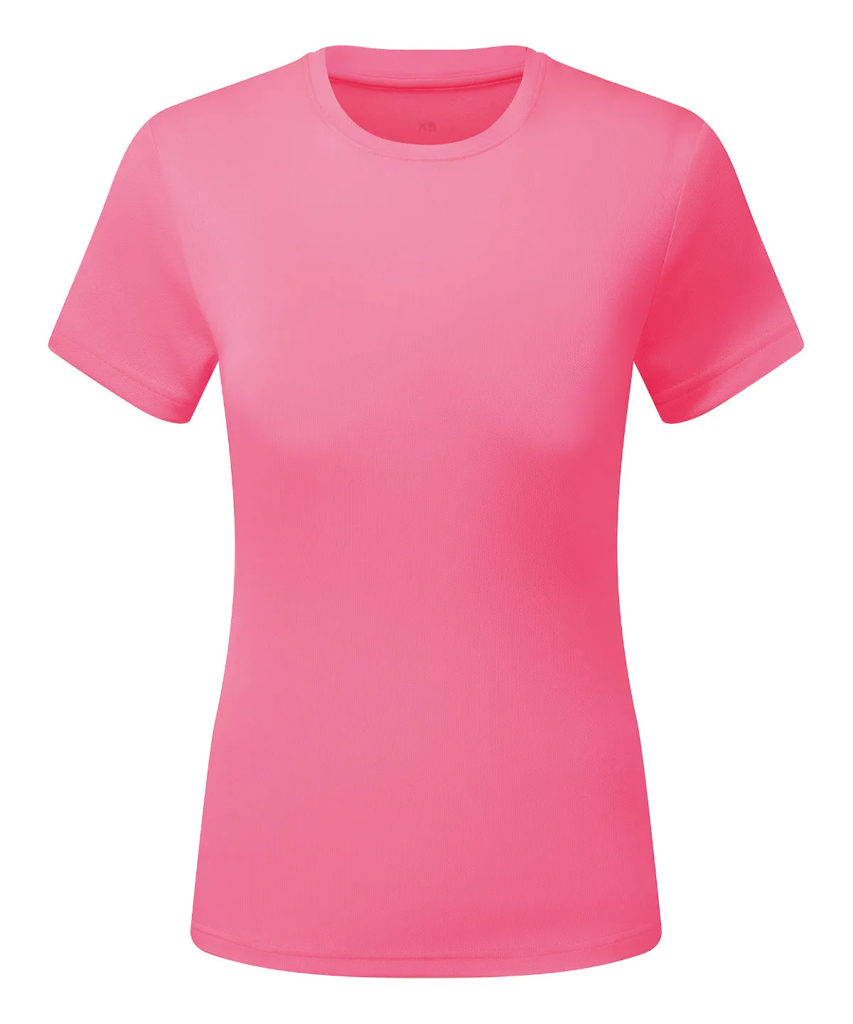 Womens TriDri® textured recycled tee | Lightning Pink